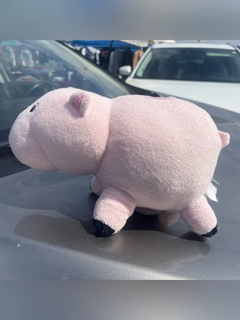 Disney Pink Hippo Plush Stuffed Animal